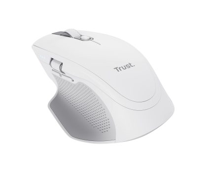 Myszka Trust OZAA+ MULTI-CONNECT WIRELESS (biały)